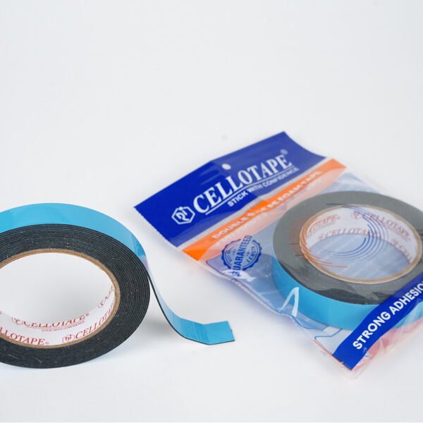 Double sided PE foam tape blue